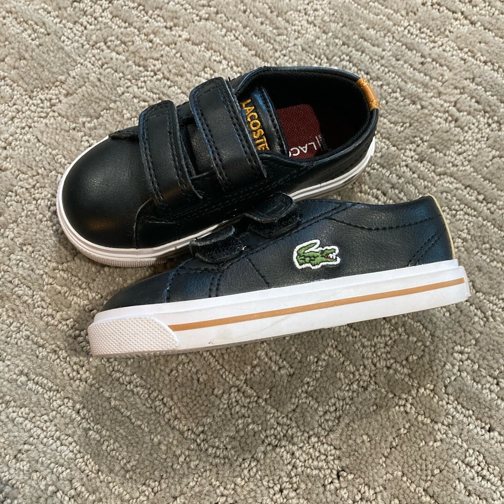 Toddler boys Lacoste shoes